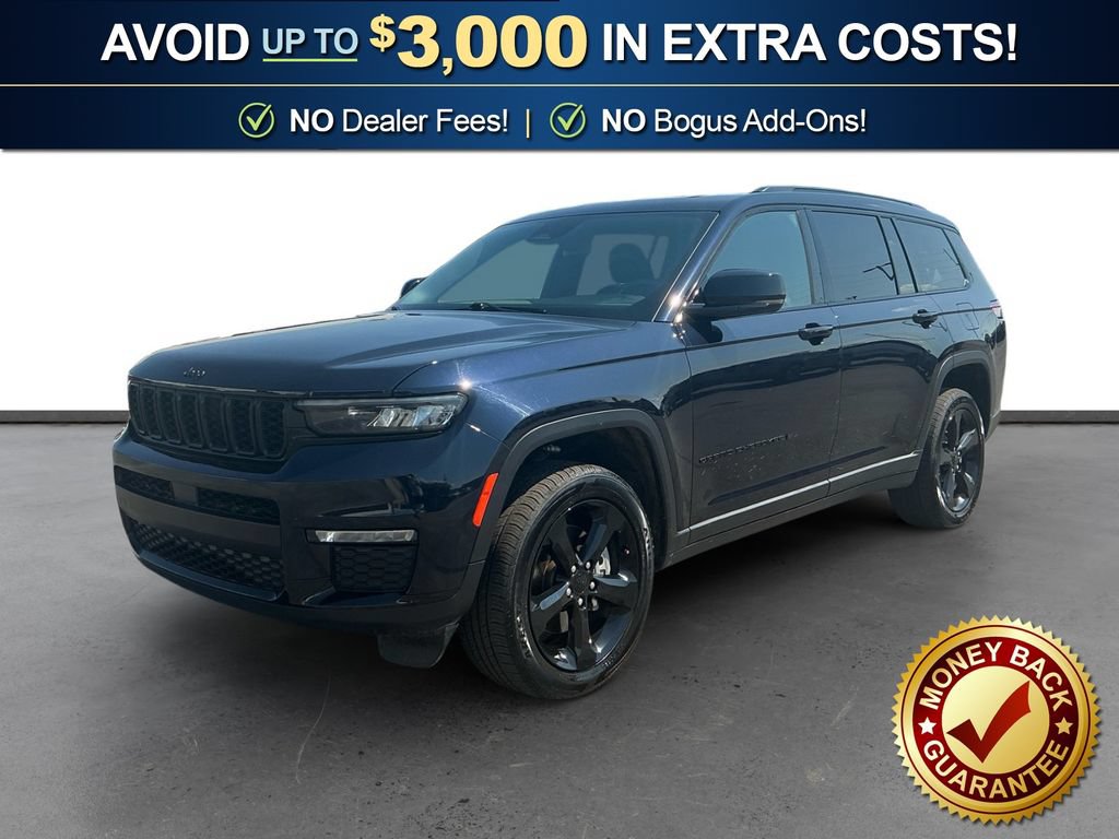 Used 2024 Jeep Grand Cherokee L Limited w/ Black Appearance Package AWD/4WD 360° Tour