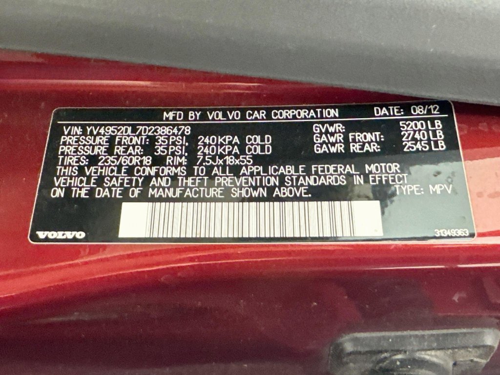 Used 2013 Volvo XC60 3.2 FWD image 37