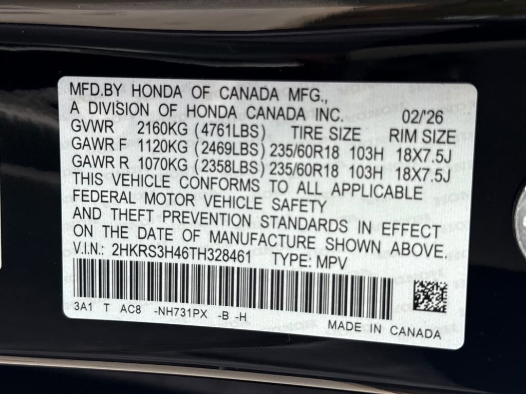 New 2026 Honda CR-V EX image 28