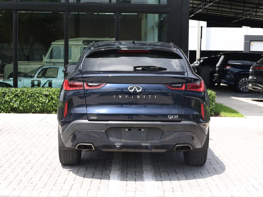 Used 2022 INFINITI QX55 Luxe w/ Cargo Package AWD/4WD image 6