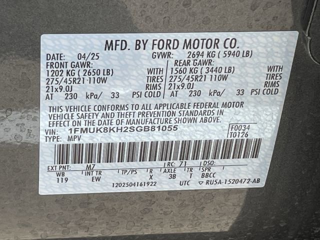 Used 2025 Ford Explorer ST-Line w/ ST-Line Street Pack AWD/4WD image 34