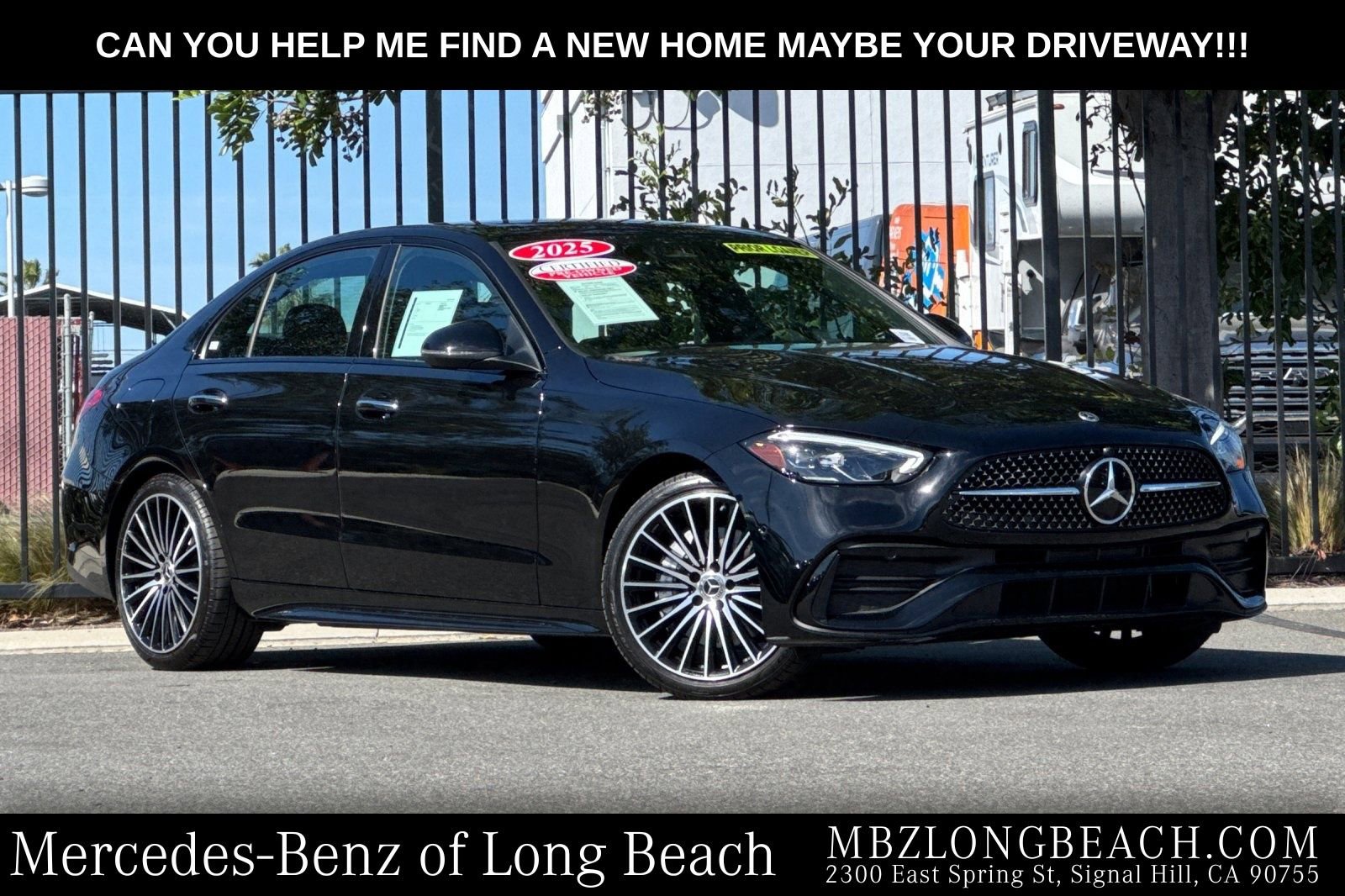 Certified 2025 Mercedes-Benz C 300 Sedan