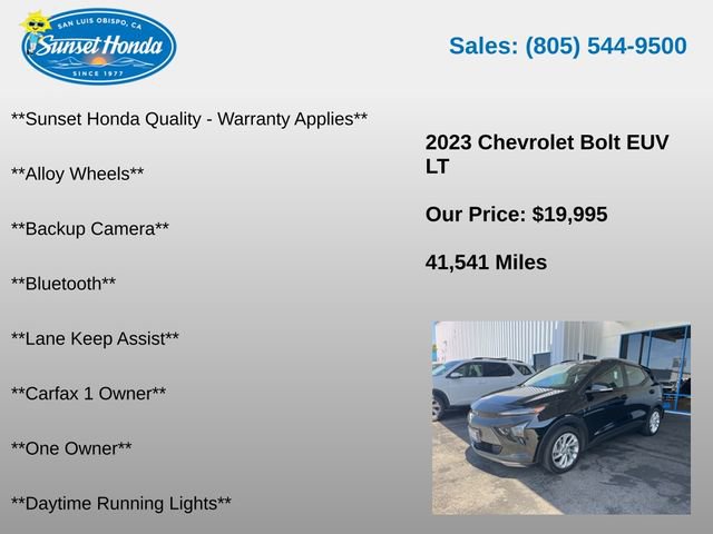 Used 2023 Chevrolet Bolt EUV LT w/ Comfort Package FWD image 5