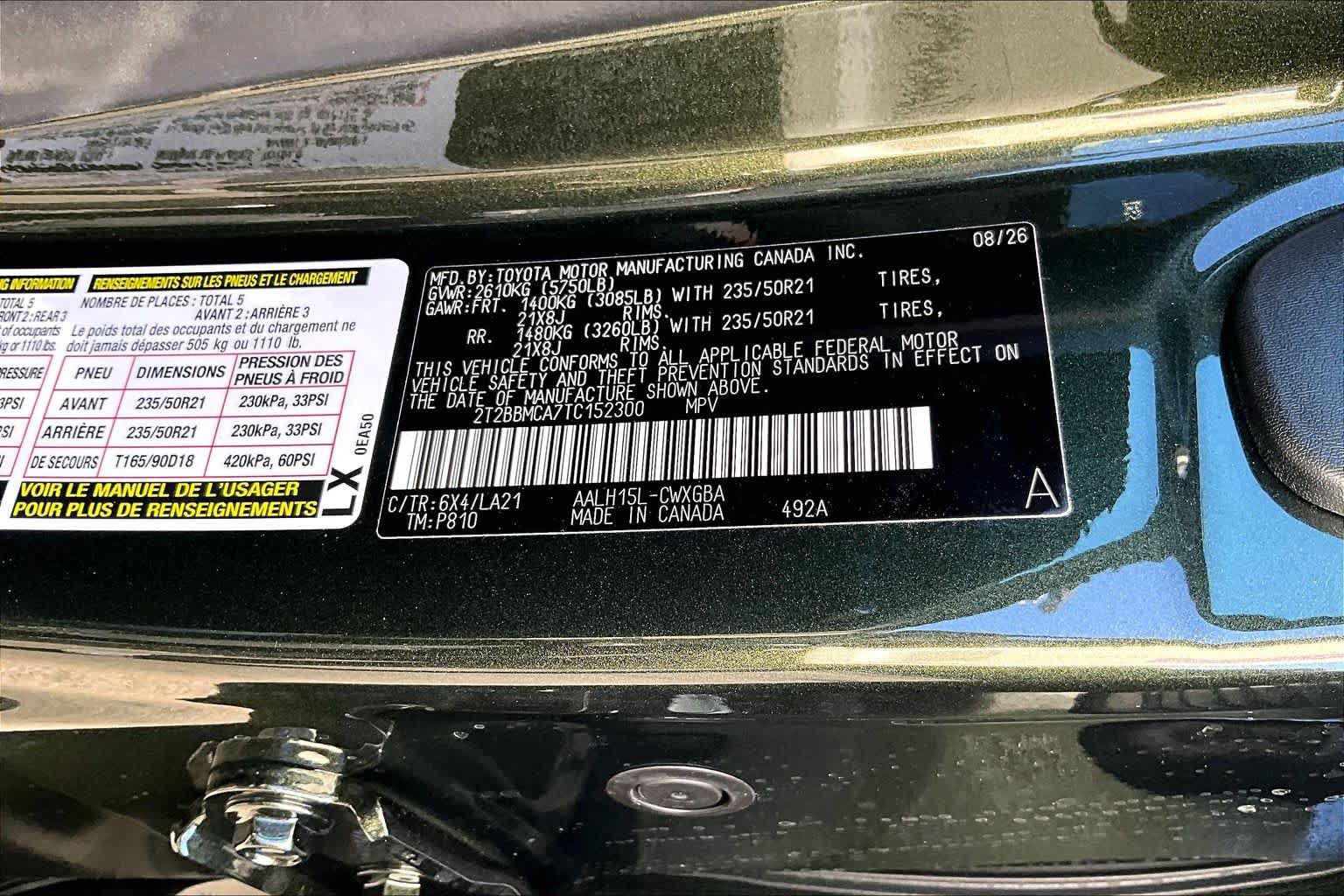 New 2026 Lexus RX 350 w/ Convenience Package AWD/4WD image 17