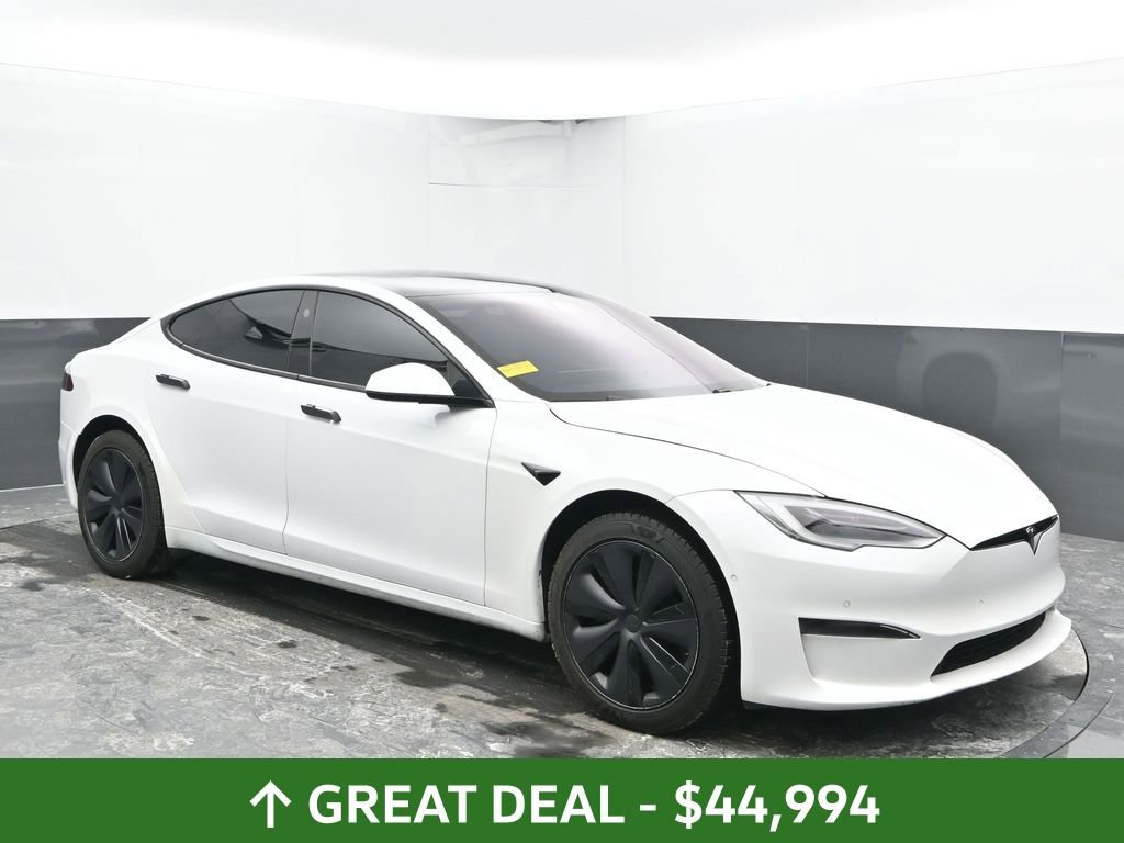 Used 2021 Tesla Model S Plaid AWD/4WD image 4