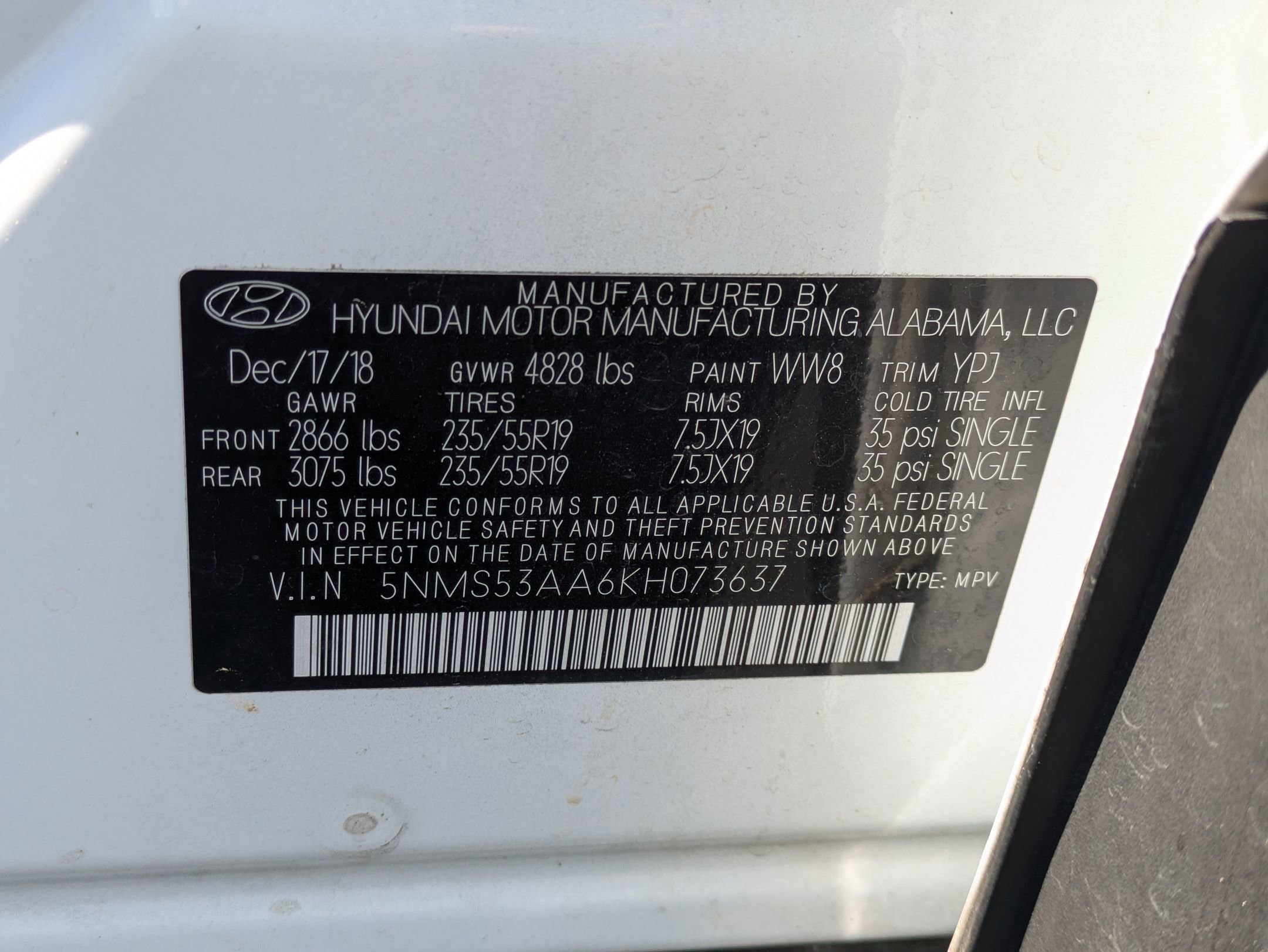 Used 2019 Hyundai Santa Fe Limited image 40