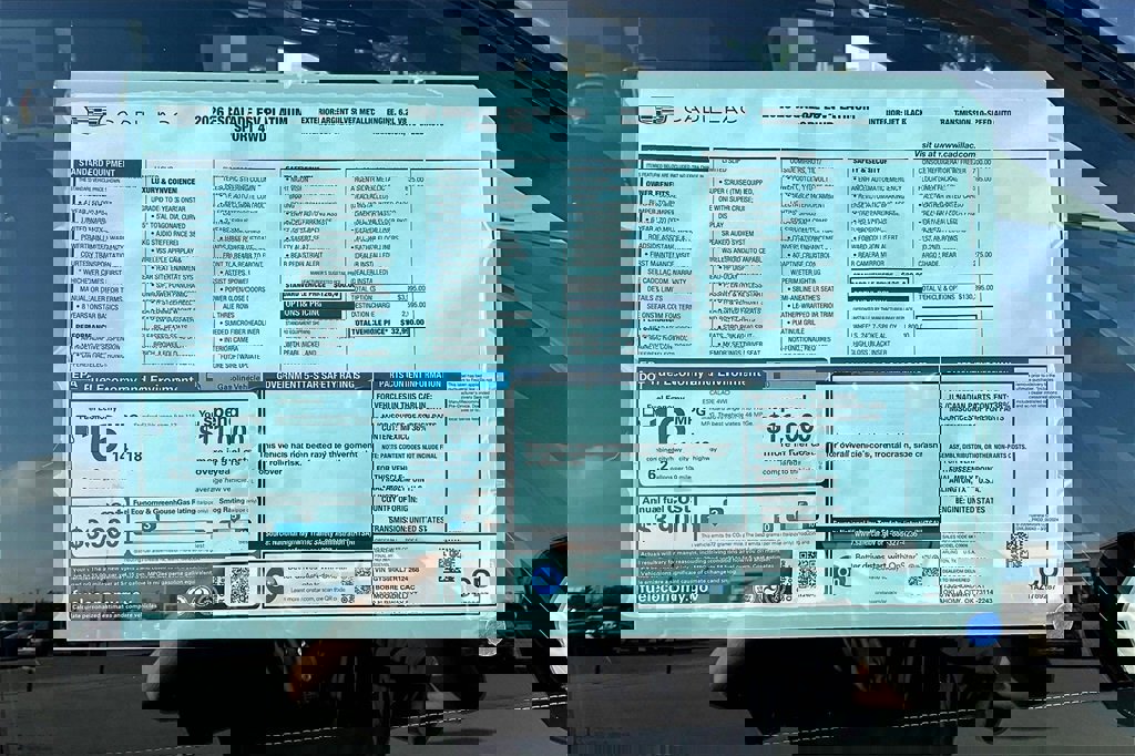 New 2026 Cadillac Escalade ESV Platinum Sport w/ LPO, Floor Liner Package image 14