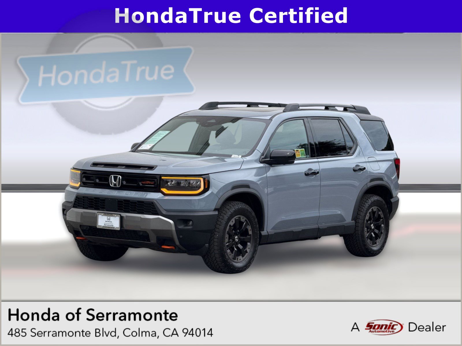 Certified 2026 Honda Passport TrailSport Elite