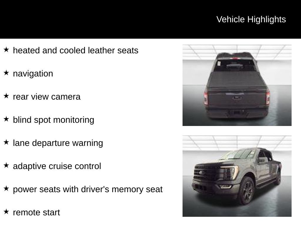 Used 2023 Ford F150 Lariat w/ Equipment Group 502A High AWD/4WD image 10