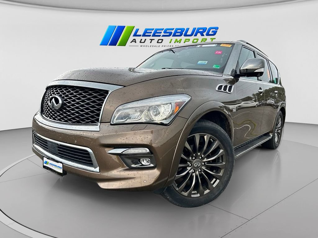 Used 2017 INFINITI QX80 Limited w/ All Season Package AWD/4WD image 2