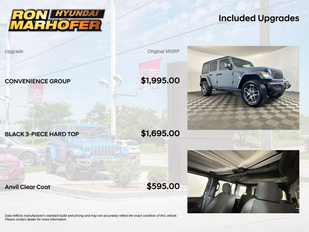 Used 2024 Jeep Wrangler Unlimited w/ Convenience Group AWD/4WD image 6