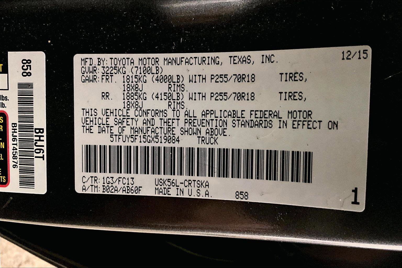 Used 2016 Toyota Tundra SR5 image 33