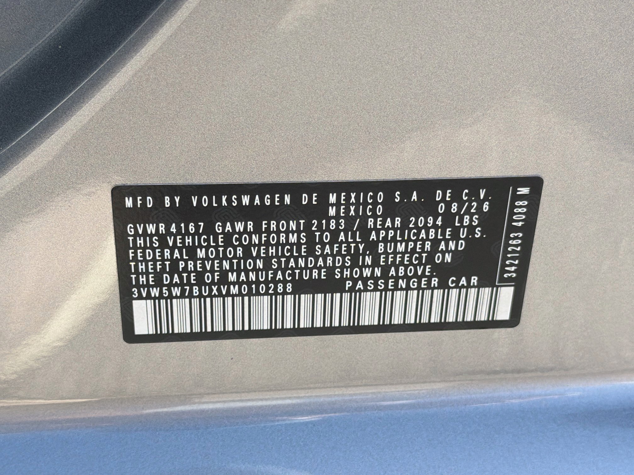 New 2027 Volkswagen Jetta S FWD image 40