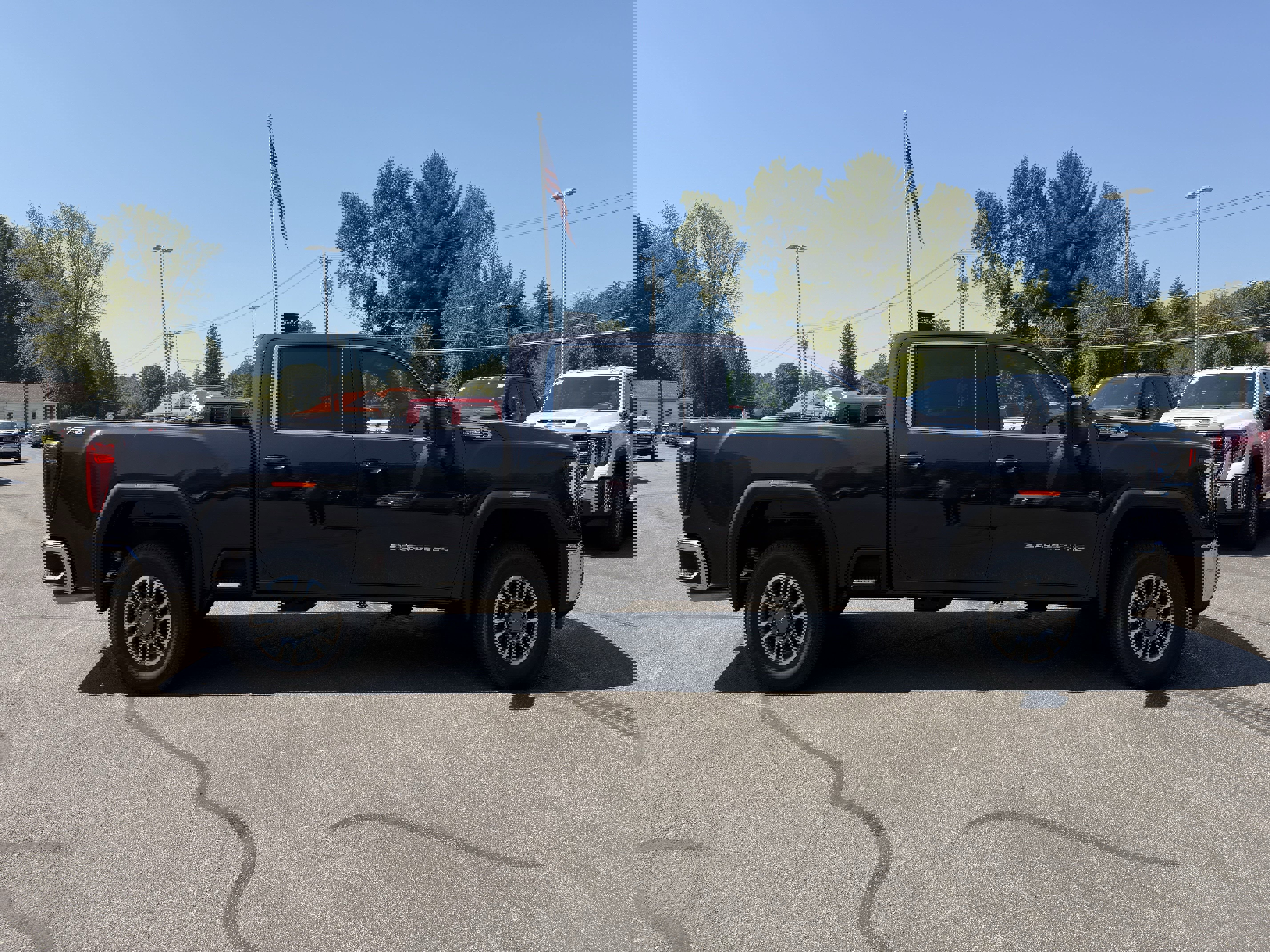 New 2025 GMC Sierra 2500 SLE w/ SLE Value Package; image 7