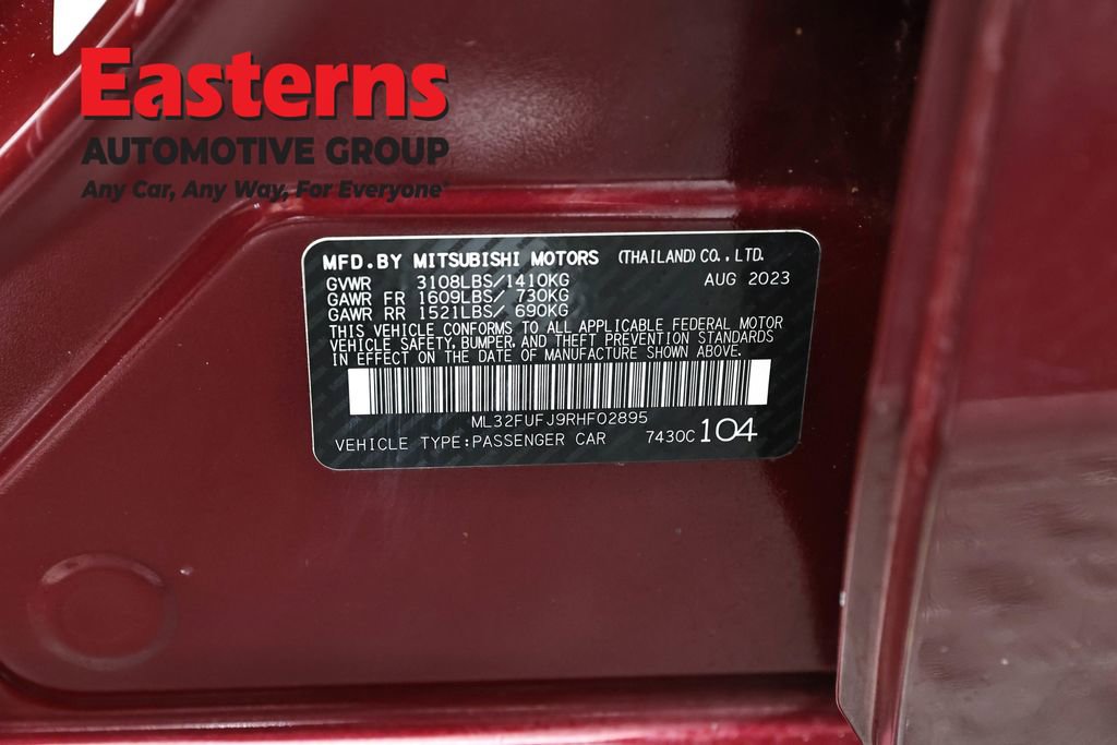 Used 2024 Mitsubishi Mirage G4 LE FWD image 34