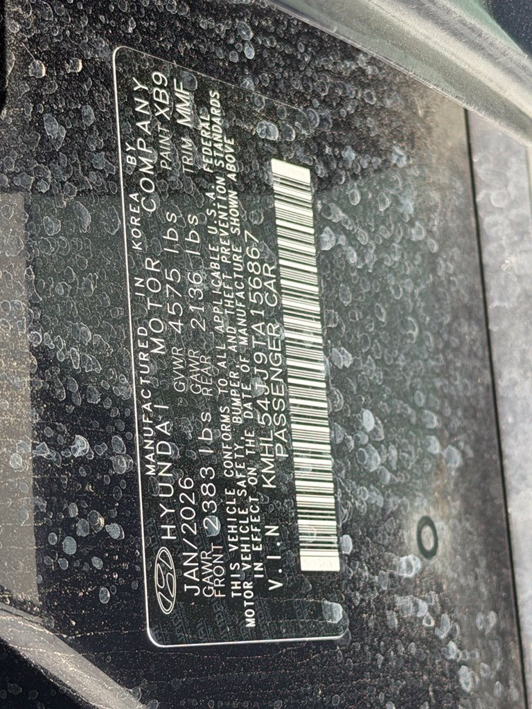 Used 2026 Hyundai Sonata Limited FWD image 38
