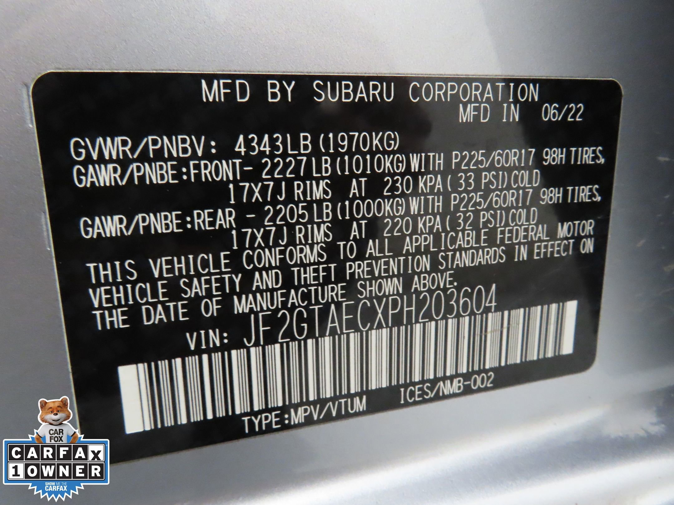 Certified 2023 Subaru Crosstrek 2.0i Premium image 30