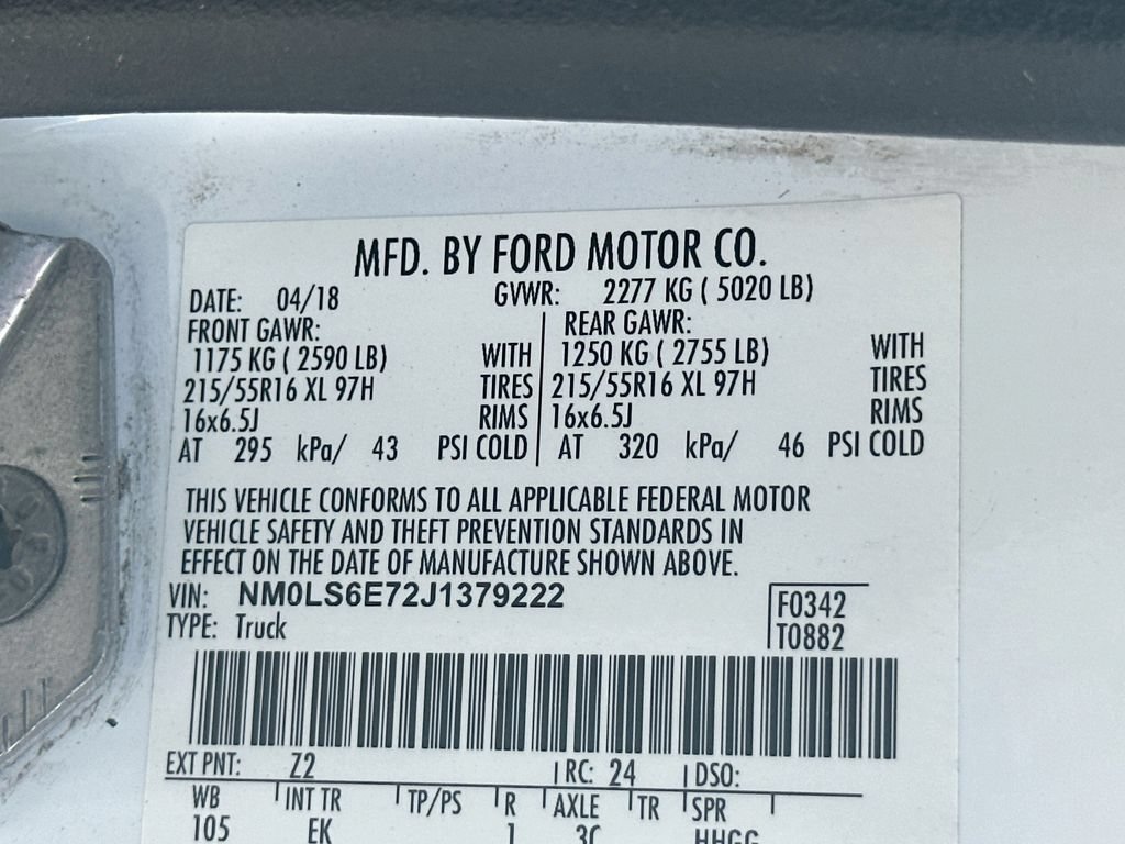 Used 2018 Ford Transit Connect XL FWD image 25