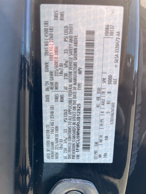 Used 2024 Ford Escape ST-Line w/ Tech Pack #1 AWD/4WD image 25