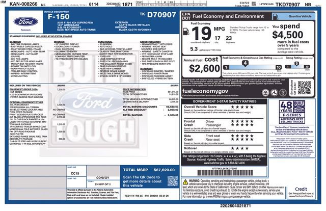 New 2026 Ford F150 XLT AWD/4WD image 47