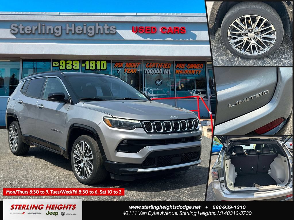 Used 2024 Jeep Compass Limited w/ Elite Group AWD/4WD image 1