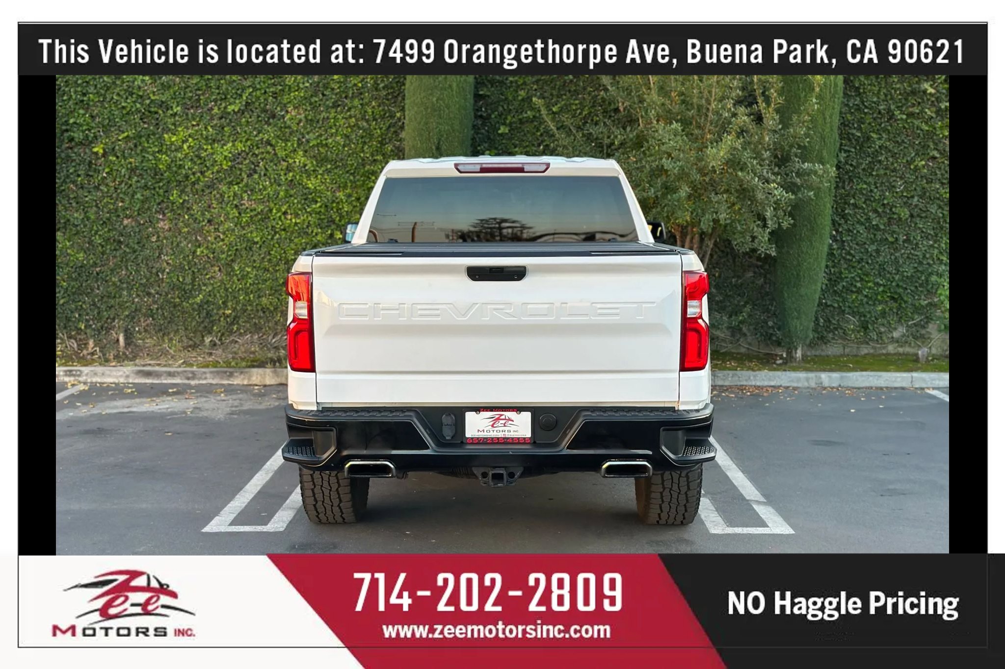 Used 2019 Chevrolet Silverado 1500 LT Trail Boss w/ Convenience Package AWD/4WD image 8