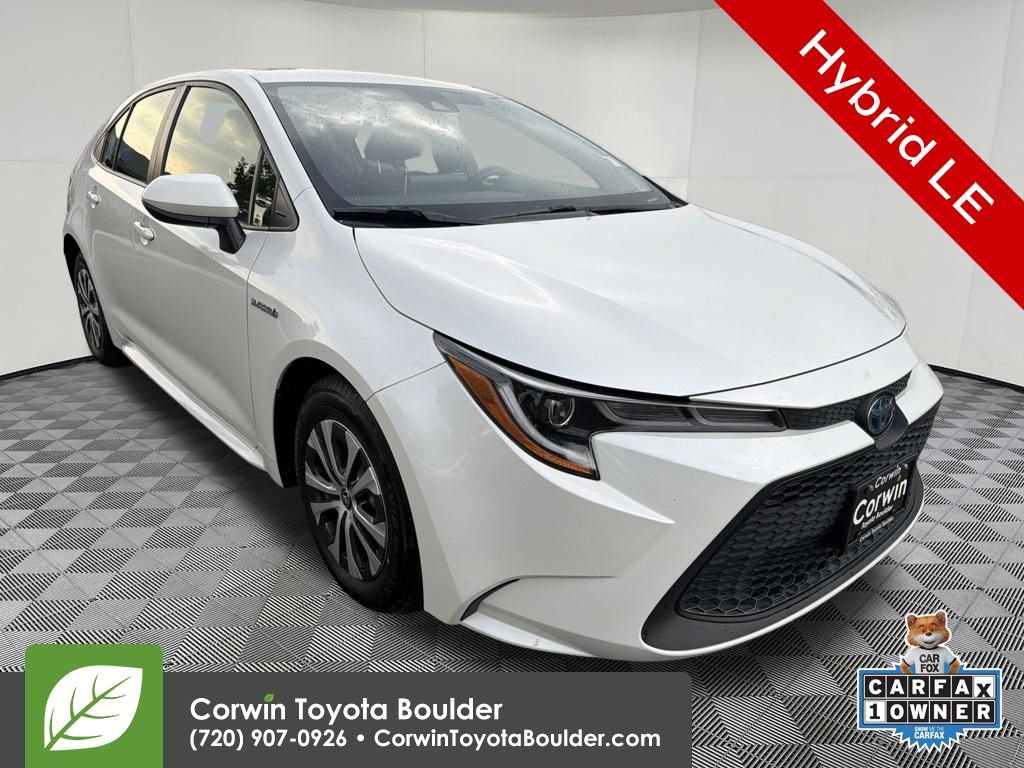 Used 2021 Toyota Corolla LE w/ Carpet Mat Package (TMS) FWD image 1