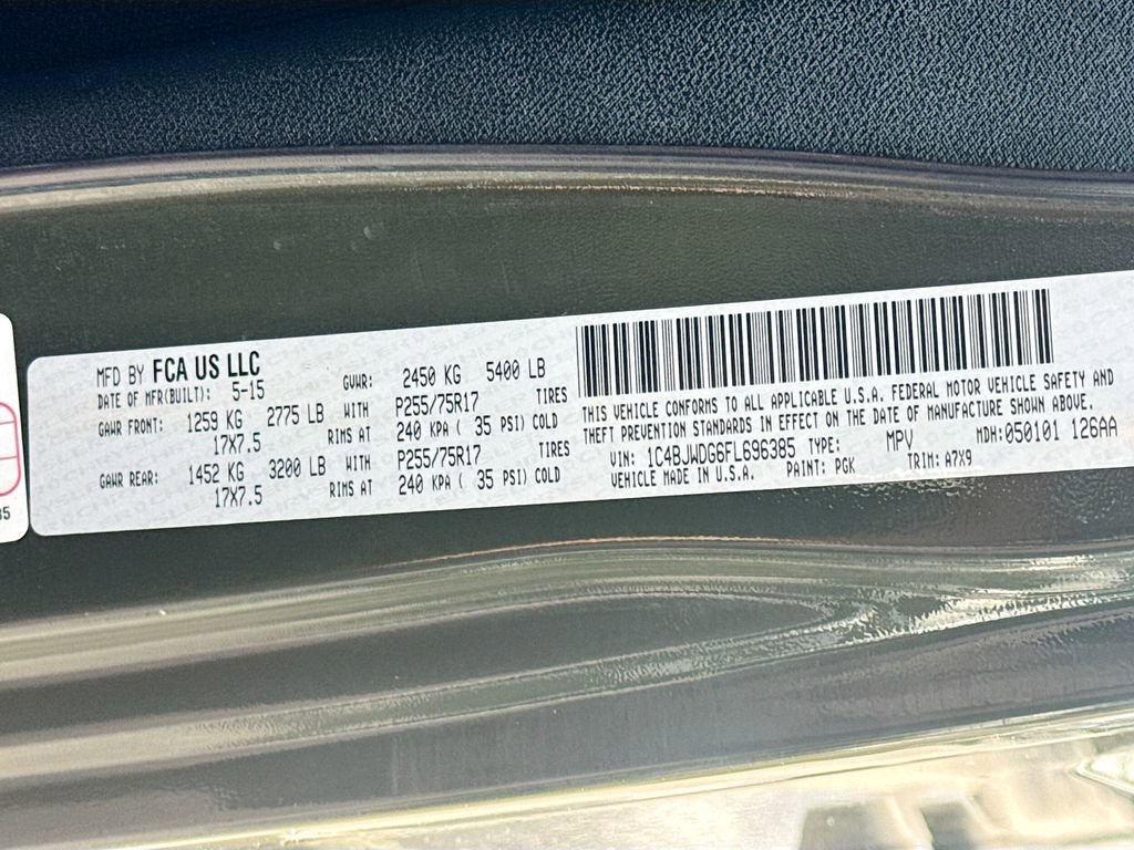 Used 2015 Jeep Wrangler Unlimited Sport w/ Quick Order Package 24S image 30