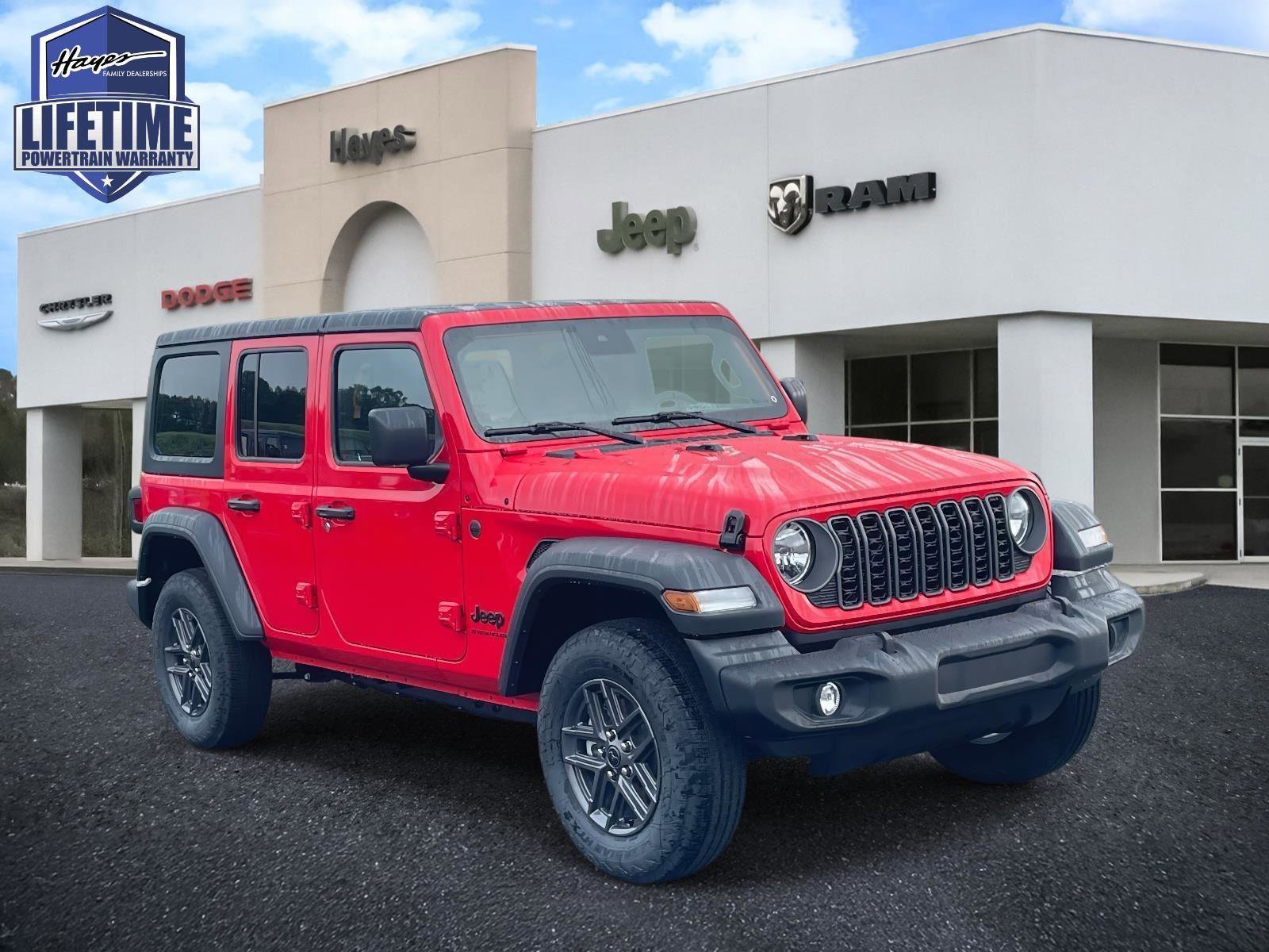 New 2025 Jeep Wrangler Sport S