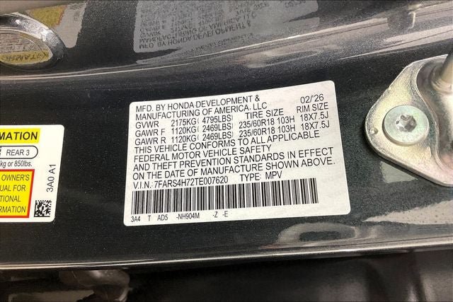 Certified 2026 Honda CR-V EX-L image 33
