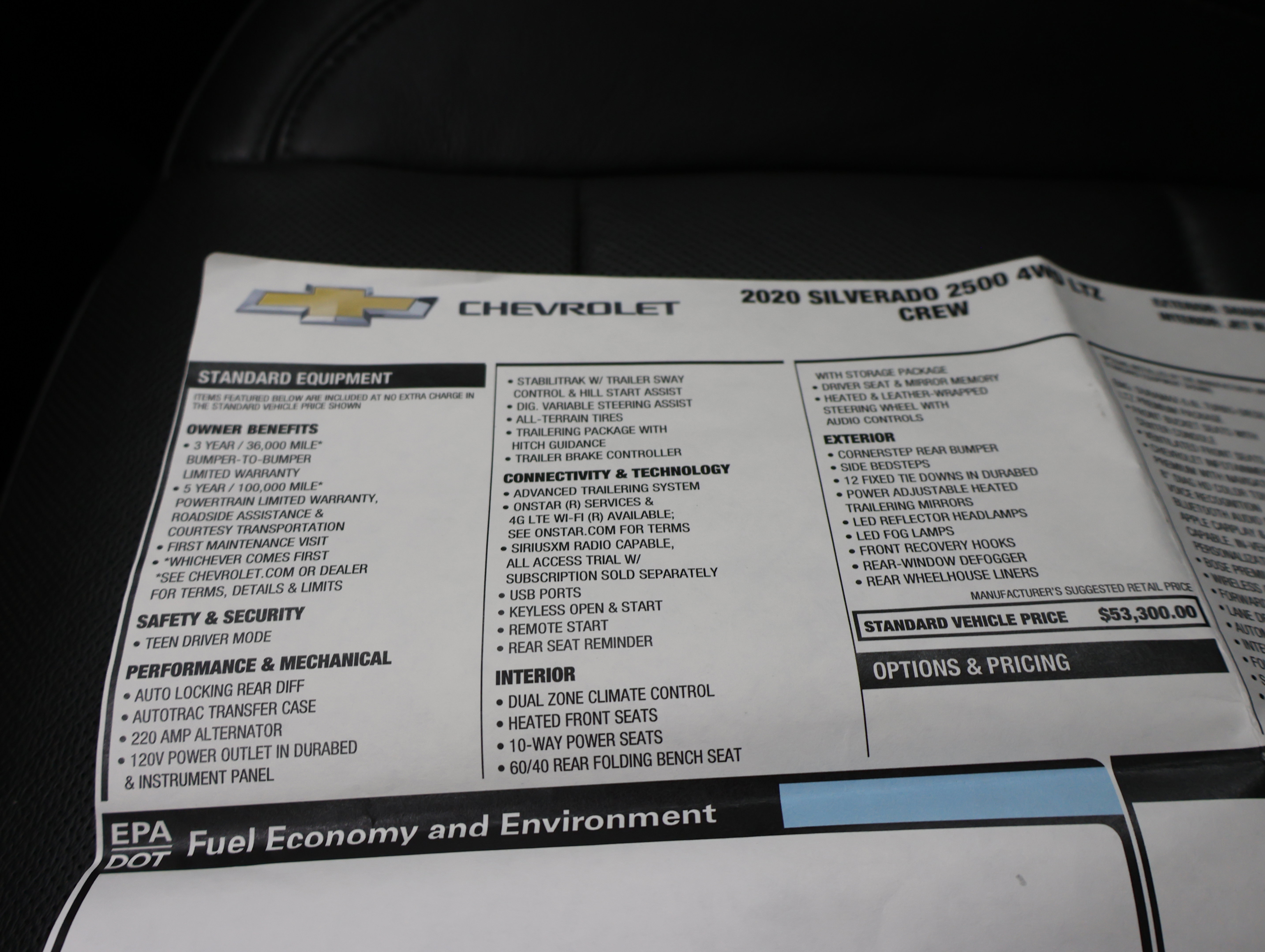 Used 2020 Chevrolet Silverado 2500 LTZ w/ LTZ Premium Package AWD/4WD image 67