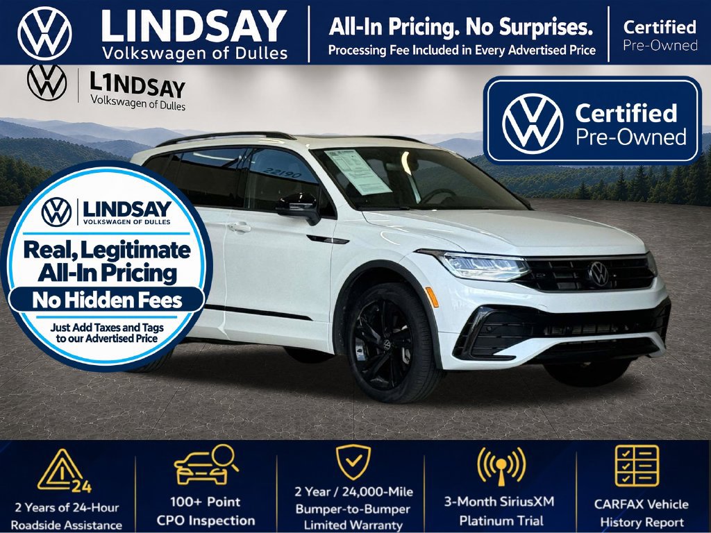 Used 2024 Volkswagen Tiguan SE R-Line AWD/4WD image 1