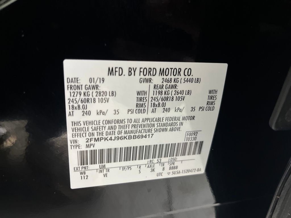 Used 2019 Ford Edge SEL w/ Equipment Group 201A image 83