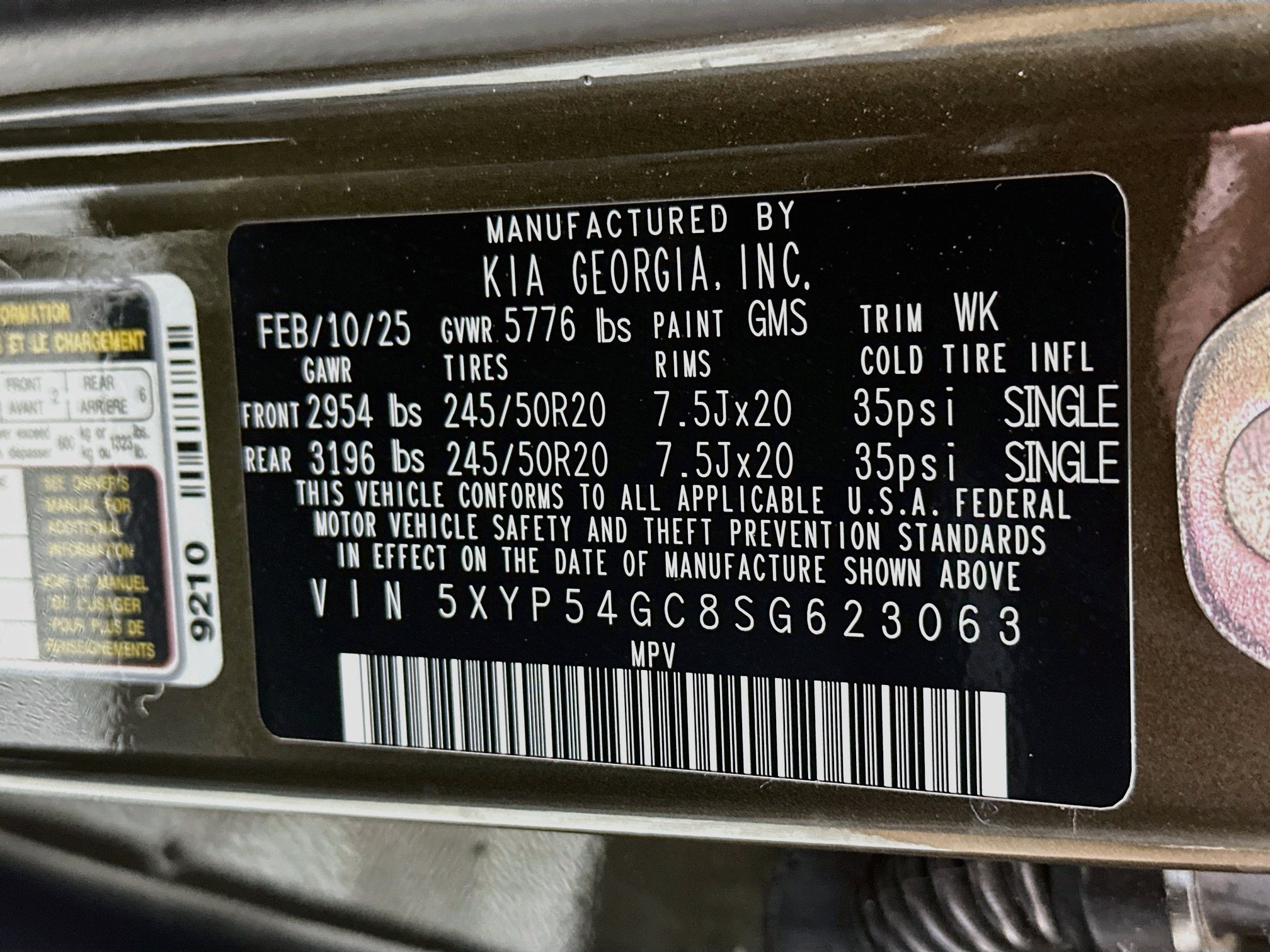 Used 2025 Kia Telluride SX FWD image 34