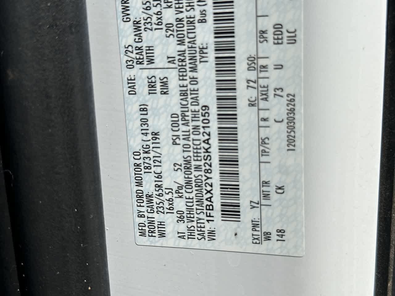 Used 2025 Ford Transit 350 XLT RWD image 30