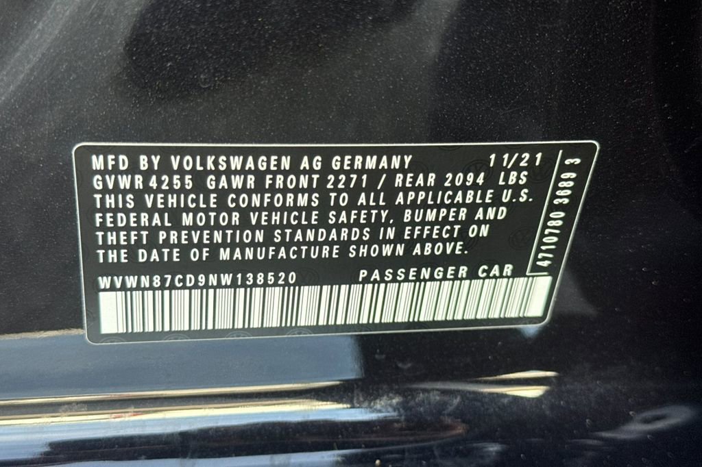 Used 2022 Volkswagen GTI SE FWD image 28