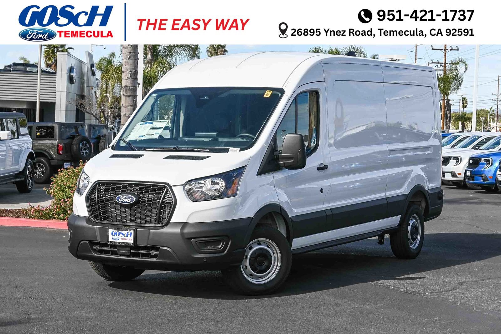 New 2026 Ford Transit 250 148 Medium Roof w/ Load Area Protection Package RWD image 1