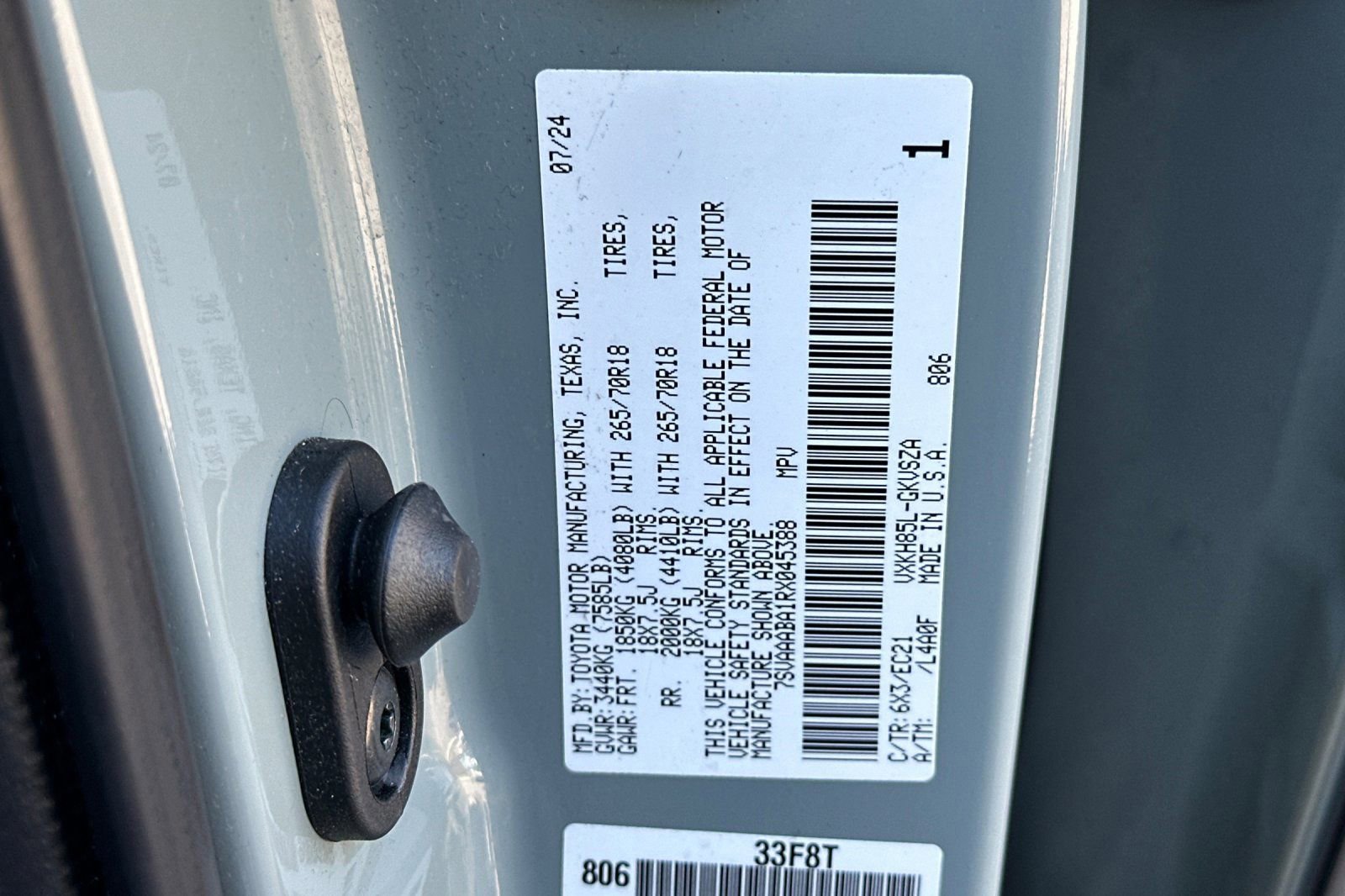 Used 2024 Toyota Sequoia SR5 w/ SR5 Premium Package image 30