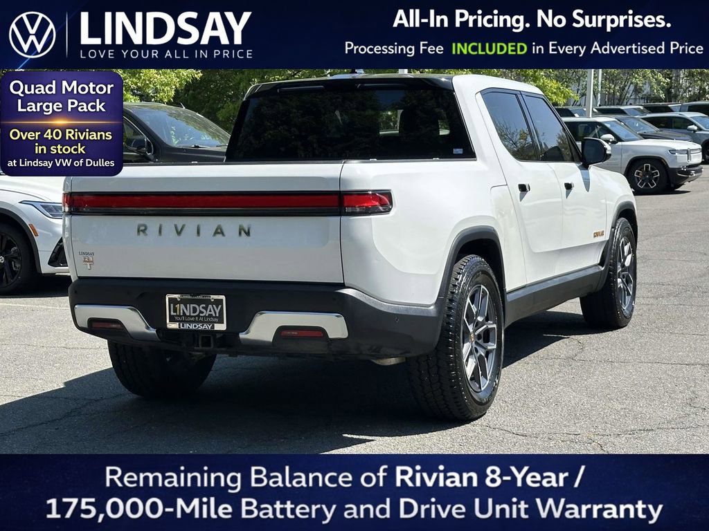 Used 2022 Rivian R1T Adventure AWD/4WD image 7