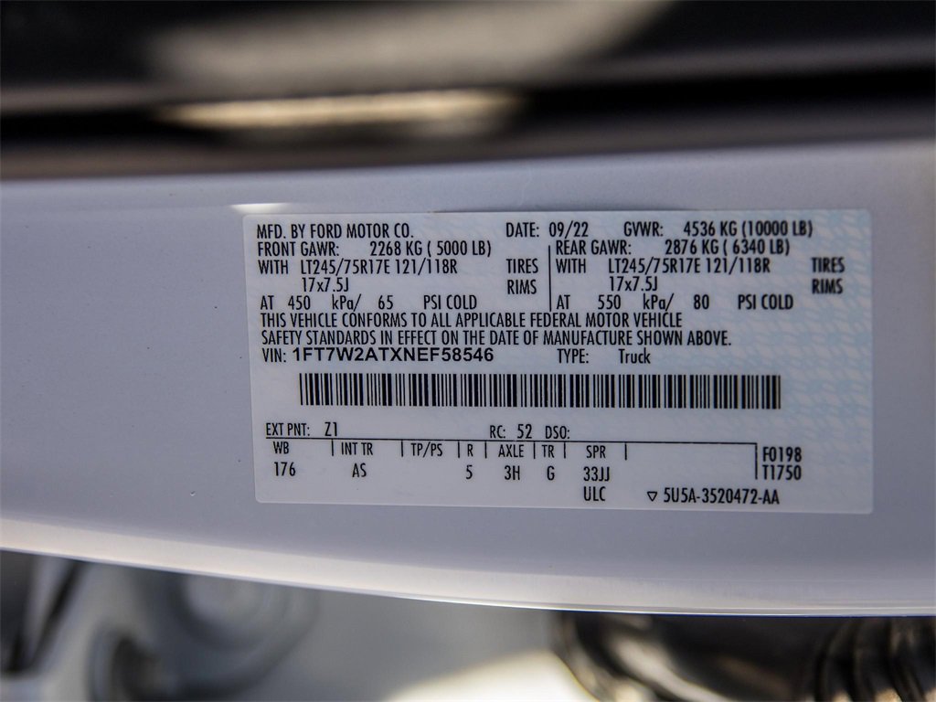 Used 2022 Ford F250 XL w/ Power Equipment Group image 30