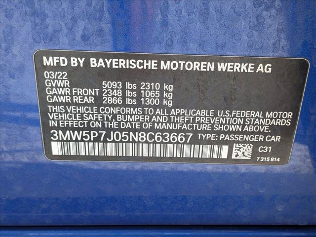 Used 2022 BMW 330e w/ M Sport Package RWD image 22