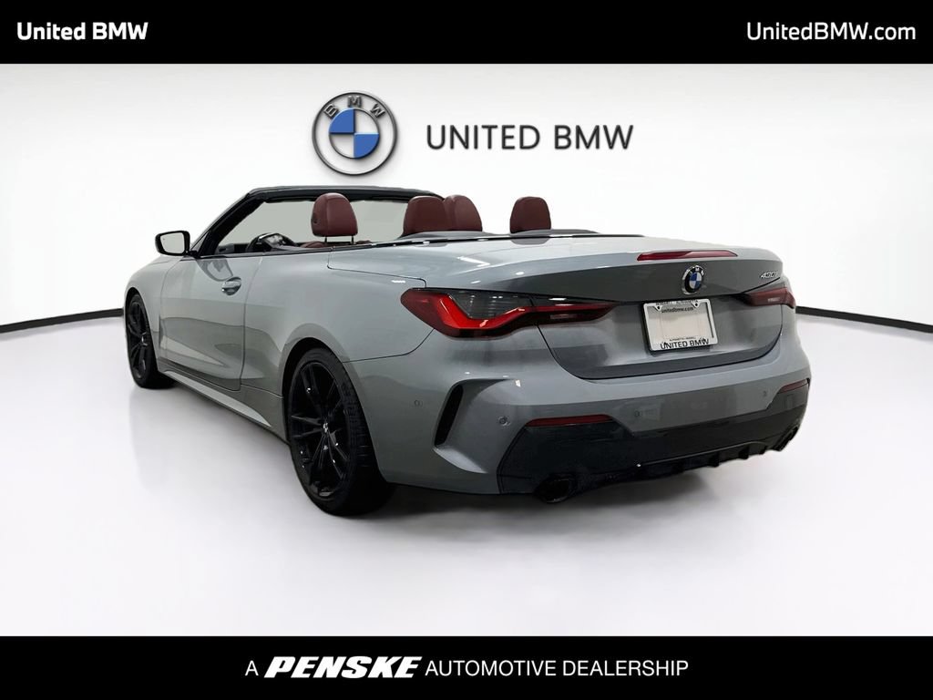 Certified 2024 BMW 430i Convertible w/ M Sport Package RWD image 7