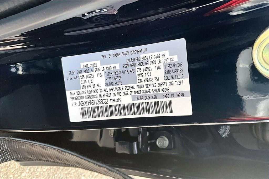 New 2026 MAZDA CX-90 Plug-In Hybrid w/Premium Sport image 13