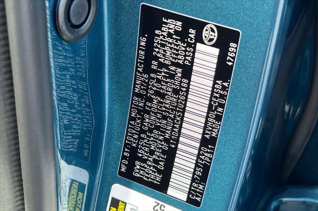 Certified 2026 Toyota Camry SE FWD image 33