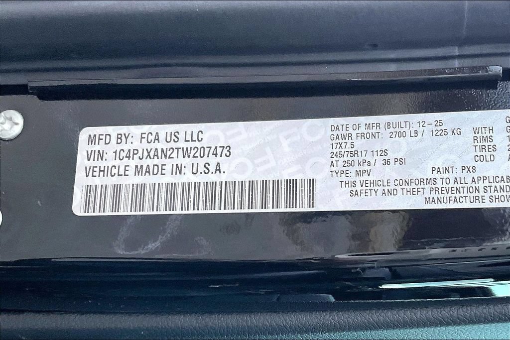 New 2026 Jeep Wrangler Sport AWD/4WD image 11