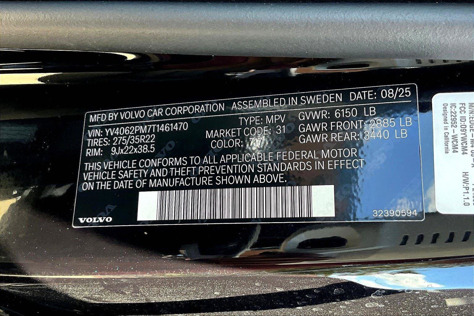 New 2026 Volvo XC90 B6 Ultra w/ Protection Package Premier image 26