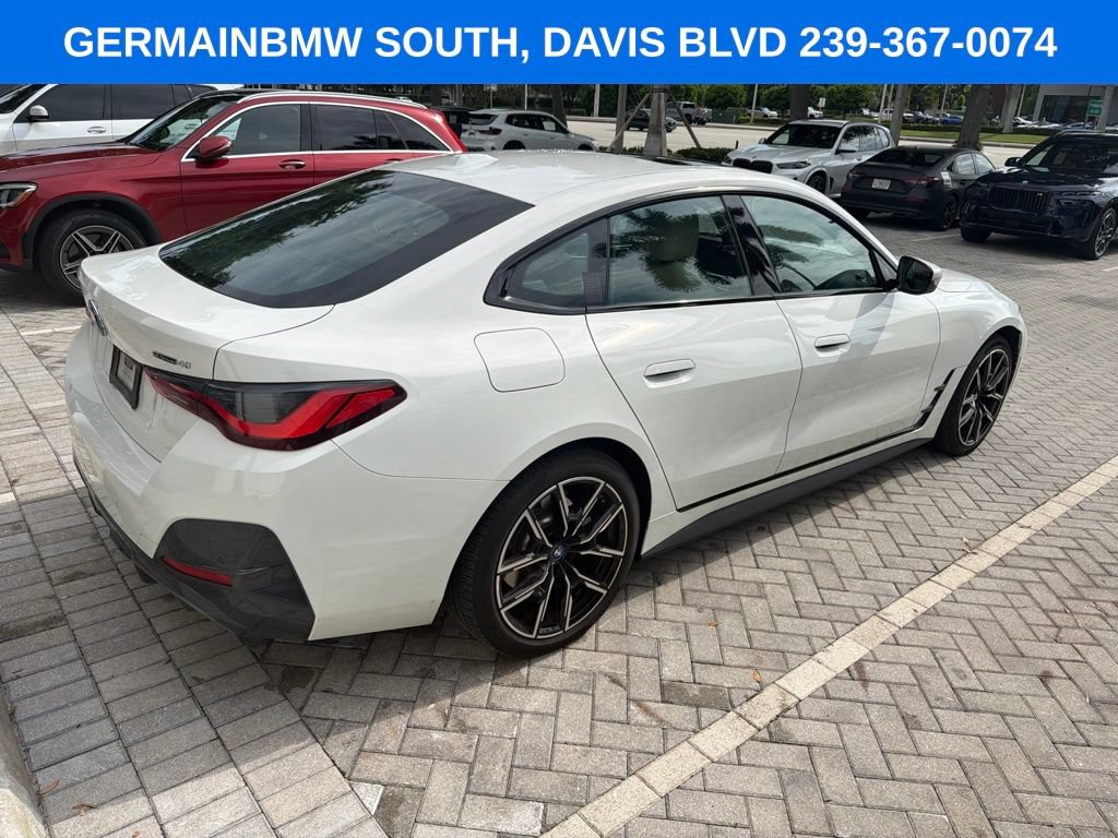 Certified 2023 BMW i4 eDrive40 w/ M Sport Package RWD image 13