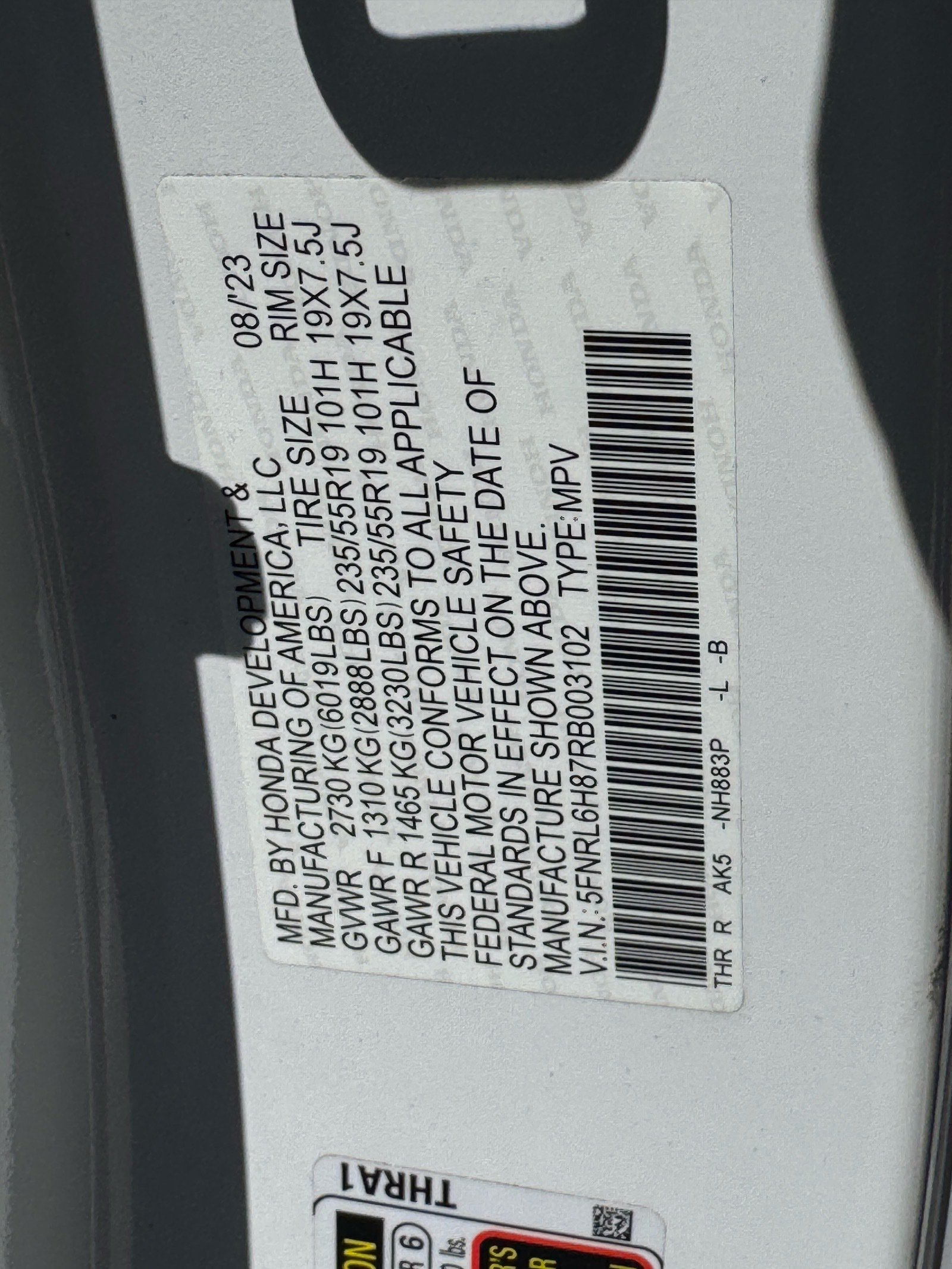 Used 2024 Honda Odyssey Touring image 33