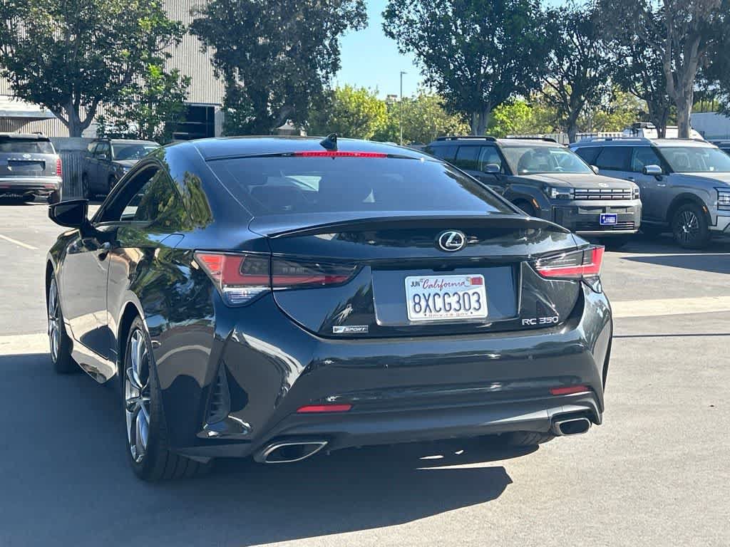 Used 2021 Lexus RC 350 F Sport RWD image 2