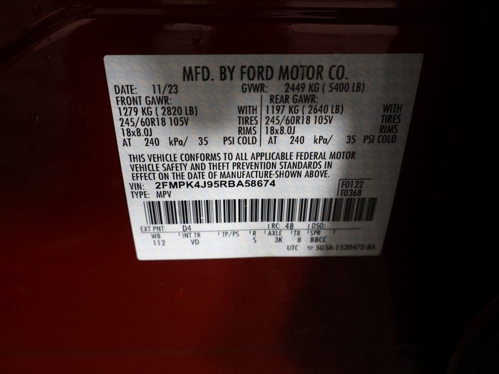 Used 2024 Ford Edge SEL w/ Convenience Package image 45